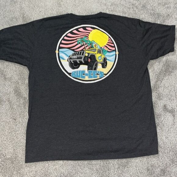 Buc-ee’s T-shirt all good in a Jeep Palm Trees camper trailer beaver NEW 3XL - Picture 1 of 4
